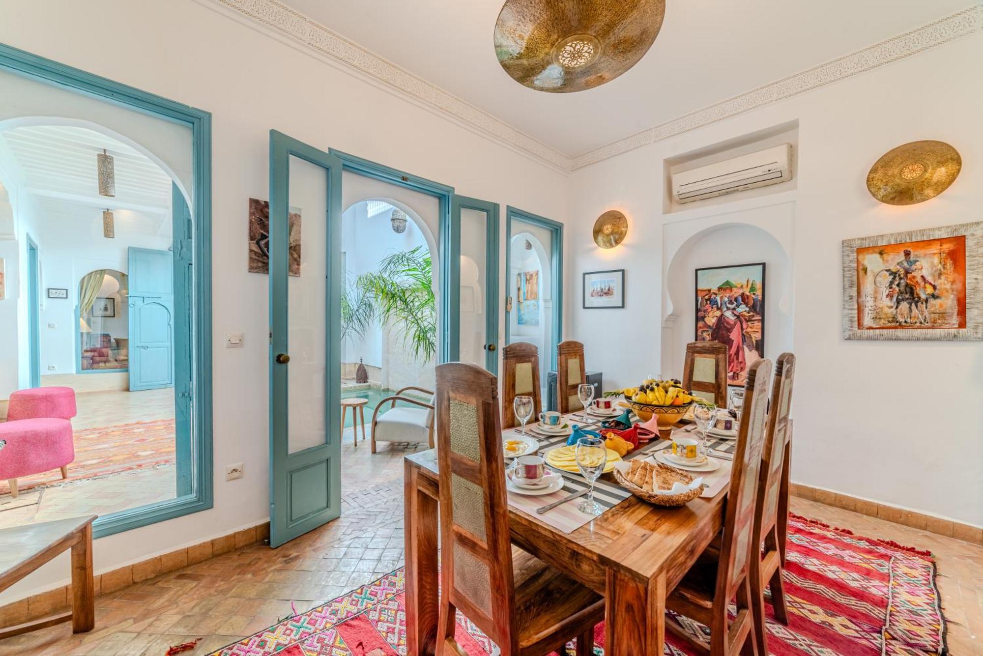 Riad Ayla Avec Piscine Privee Marrakesh Buitenkant foto