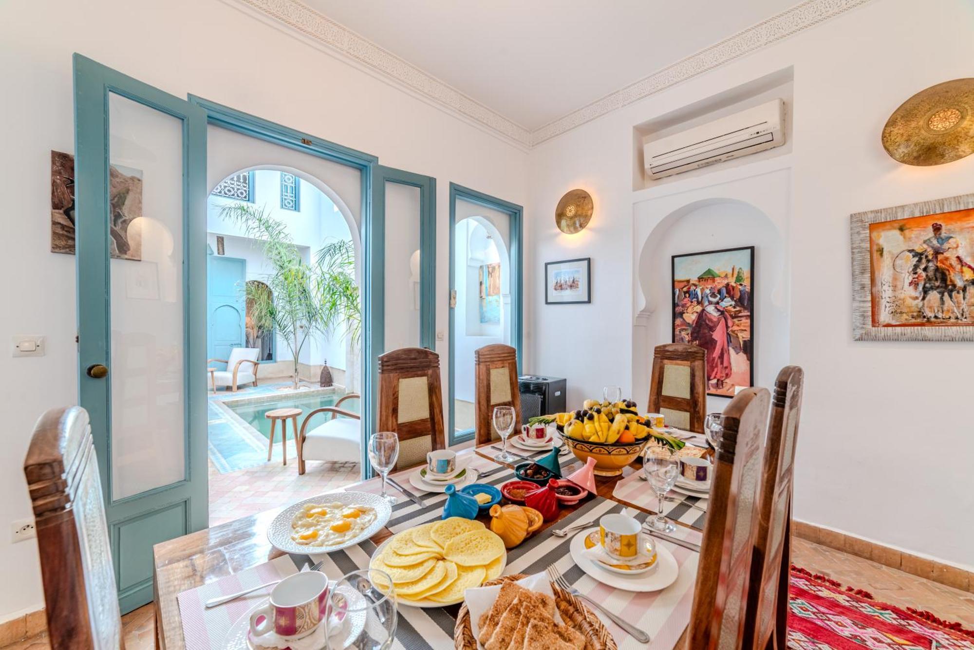 Riad Ayla Avec Piscine Privee Marrakesh Buitenkant foto